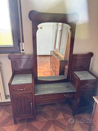 Toeletta antica “coiffeuse” fine ‘800