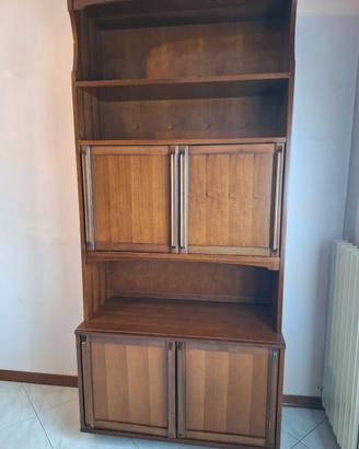 Mobile libreria/contenitore in legno massiccio
