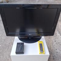 Tv LG con decoder e telecomando