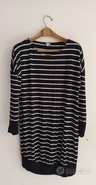 Maglia oversize OVS righe nere e bianche