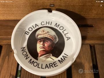 Posacenere Mussolini