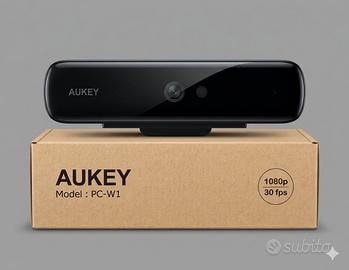 Webcam Full HD 1080p AUKEY PC-W1 - Come Nuova con 