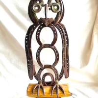 Figure in ferro battuto