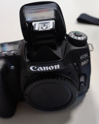 Canon EOS 80D con obiettivo Canon EFS  18-135mm