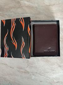 Portafoglio uomo Civic Leather Craft in vera pelle