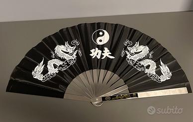 Ventaglio Tai Chi/Kung Fu in Acciaio (Decorativo)