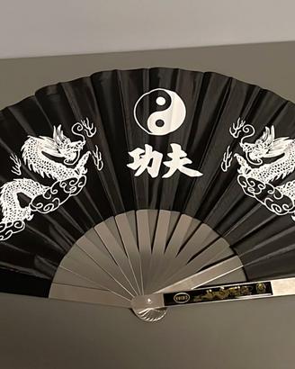 Ventaglio Tai Chi/Kung Fu in Acciaio (Decorativo)