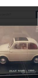 Modellino fiat 500 scala 1 24