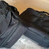 Coppia borse laterali moto espandibili