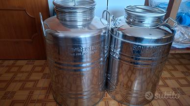 contenitori in acciaio 