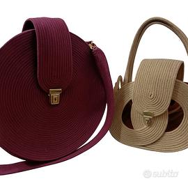 Borse artigianali in corda di cotone – Design escl