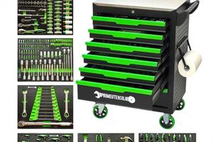 CARRELLO OFFICINA NUOVO + 6 SET DI ATTREZZI INCLUS
