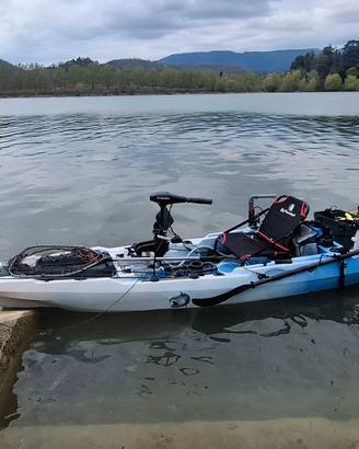kayak triken 405 a pedali pesca