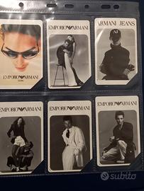 schede telefoniche Emporio Armani