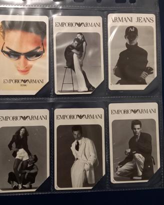 schede telefoniche Emporio Armani