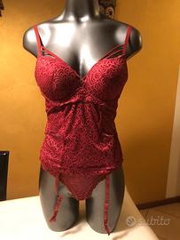 Guepiere con Tanga taglia M/L