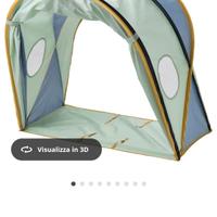tenda bambino letto Ikea Eldfluga