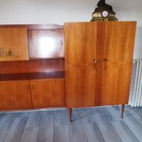 credenza anni 60 teak