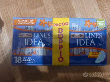 Assorbenti intimi con ali 