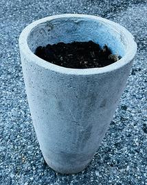 Vaso Fibra cemento alleggerito h 40 x 23