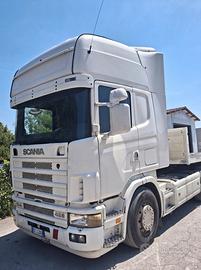 Trattore stradale Scania R 124 420 con disco