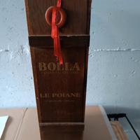 scatola in legno per   vino vintage 