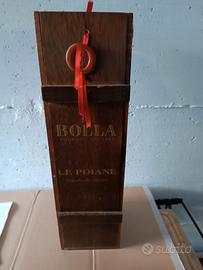 scatola in legno per   vino vintage 