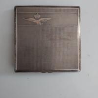 Regia aeronautica portasigarette argento