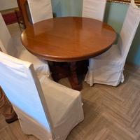 Tavolo per soggiorno con 4 sedie