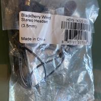 cuffie audio Jack BlackBerry Wired Stereo Headset