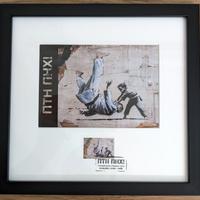 Banksy (1974) Cornice Posta Ucraina Originale