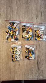 Lotto LEGO Pirati anni 80–90 +minifigure-accessori
