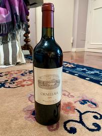 Bottiglia di vino da collezione Ornellaia