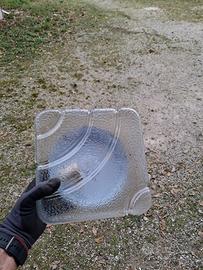 Plafoniera in  vetro  lampada soffitto