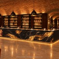 Bancone bar professionale inox 9 m Luxsur