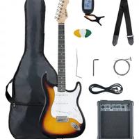 Kit Chitarra Elettrica e 2 Lezioni Musicali Gratis