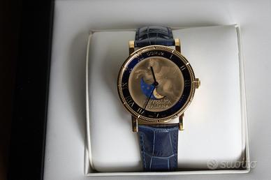 Orologio Corum Pegasus foglia oro e fasi lunari.