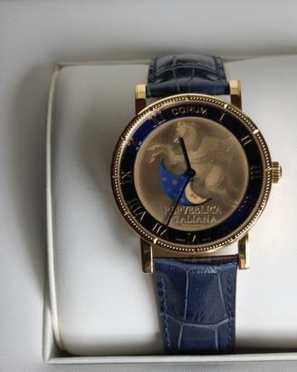 Orologio Corum Pegasus foglia oro e fasi lunari.