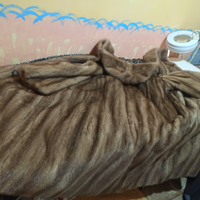 Pelliccia di visone con cappuccio