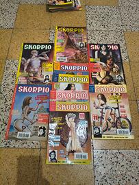Lotto 9 riviste Skorpio anni 2000 Eura Editoriale 