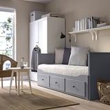 DIVANO LETTO MATRIMONIALE CON CASSETTI IKEA HEMNES