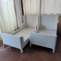 2 lettini allungabili per bambini 