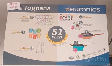 set stoviglie pentole tognana