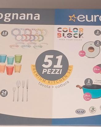set stoviglie pentole tognana