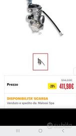 Carburatore 33 4t malossi