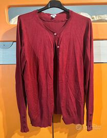 Cardigan OVS bordeaux taglia XL