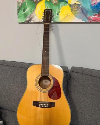 Chitarra acustica elettrificata 12 corde Cort