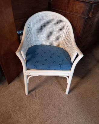 4 poltrone midollino