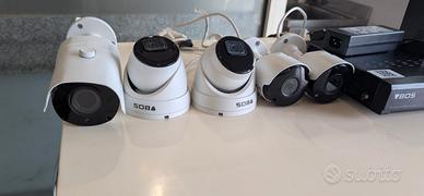 IMPIANTO PROFESSIONALE VIDEO SORVEGLHANZA BOSS