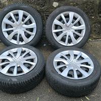 Set di 4 Cerchi in ferro da 16x OPEL CORSA + GOMME